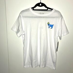 GOAT USA white Tshirt